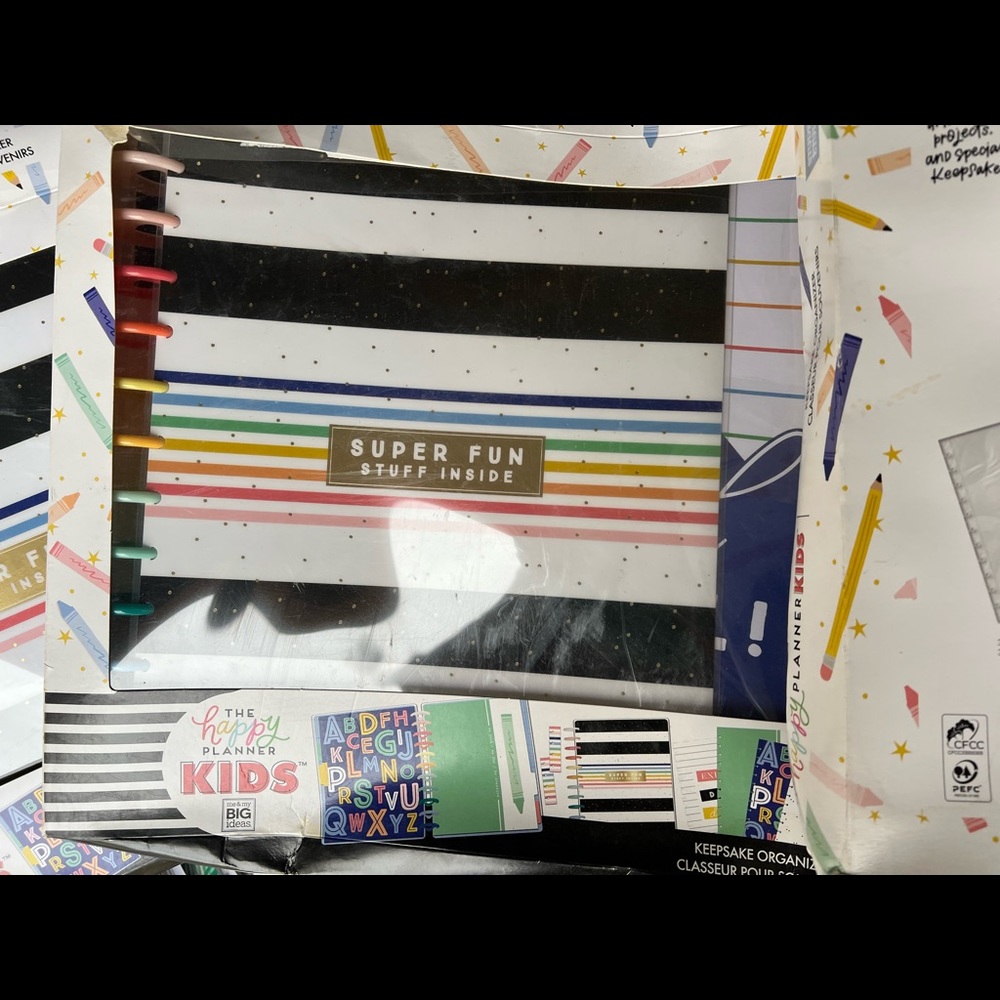 PRICE IS FOR EACH: Happy Planner KIDS MEMORY Planner/Scrapbook